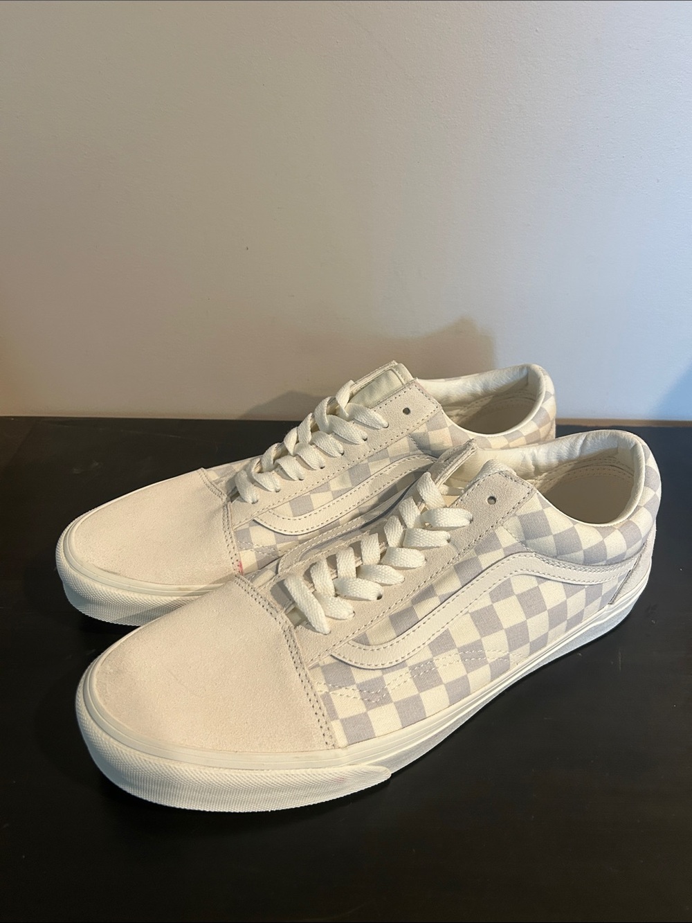 Vans Men’s Checkerboard Old Skool Sneakers